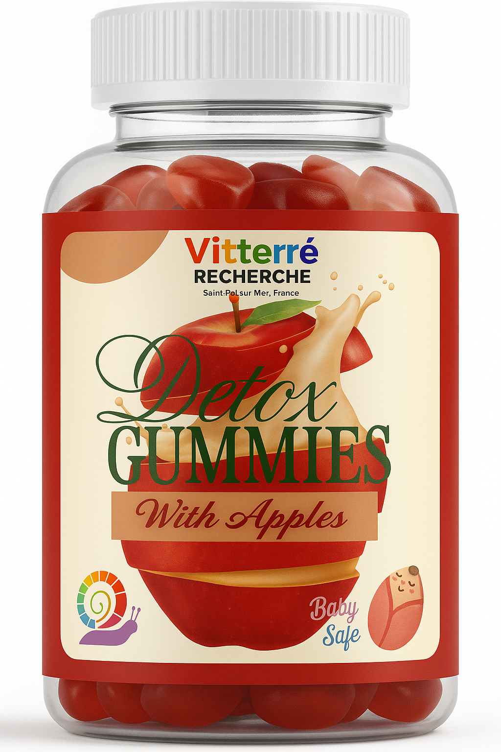 Detox Gummies with Apples