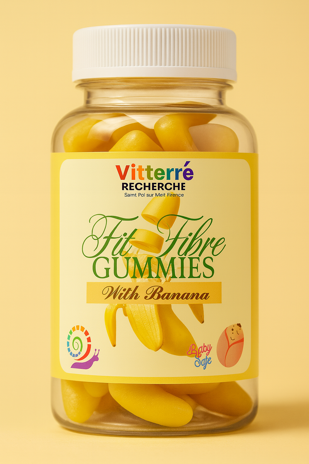 FitFibre Gummies with Banana