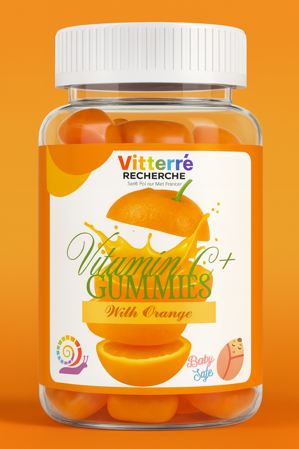 Vitamin C+ Gummies with Orange