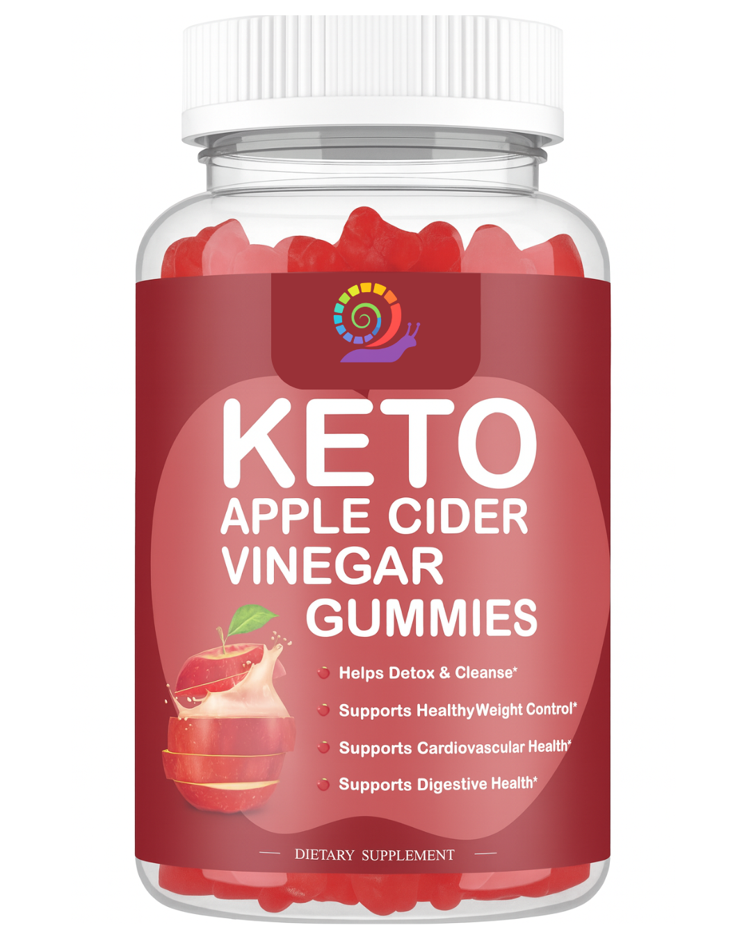 Organic Apple Cider Vinegar Gummies – Daily Detox & Weight Support