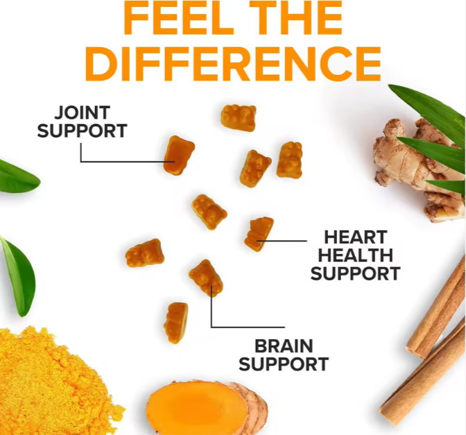 Premium Turmeric & Ginger Vegetable Gummies